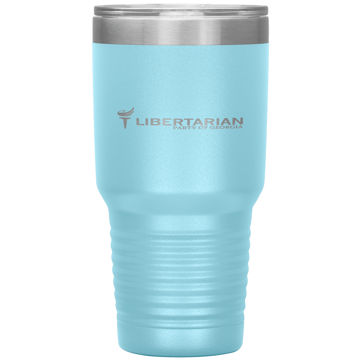 Libertarian Party of Georgia Tumbler 30oz by Proud Libertarian - Vysn