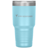 Libertarian Party of Georgia Tumbler 30oz by Proud Libertarian - Vysn