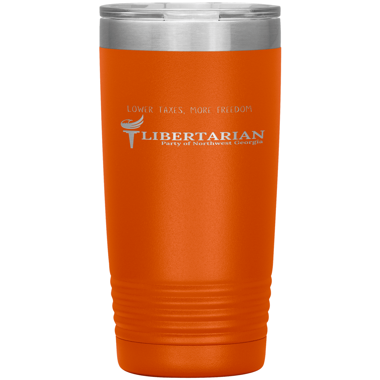 Libertarian Party of Northwest Georgia Tumbler 20oz by Proud Libertarian - Vysn