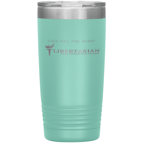 Libertarian Party of Northwest Georgia Tumbler 20oz by Proud Libertarian - Vysn