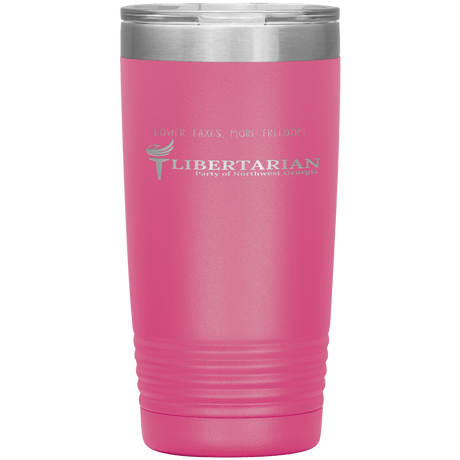 Libertarian Party of Northwest Georgia Tumbler 20oz by Proud Libertarian - Vysn