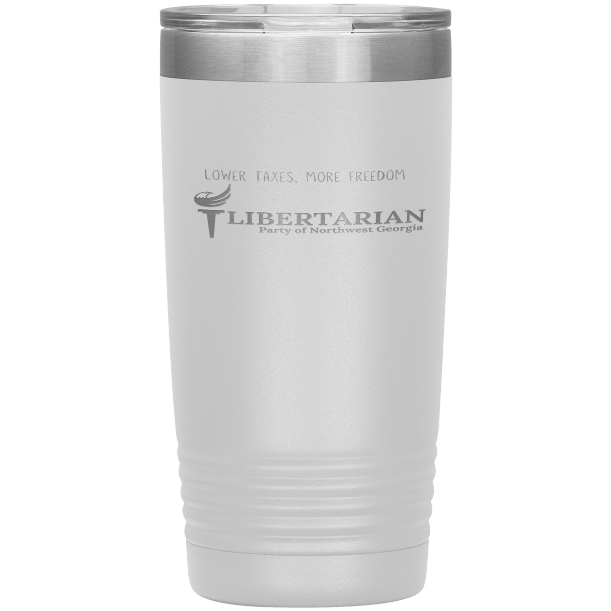 Libertarian Party of Northwest Georgia Tumbler 20oz by Proud Libertarian - Vysn