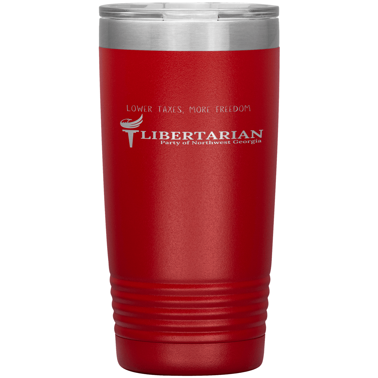 Libertarian Party of Northwest Georgia Tumbler 20oz by Proud Libertarian - Vysn