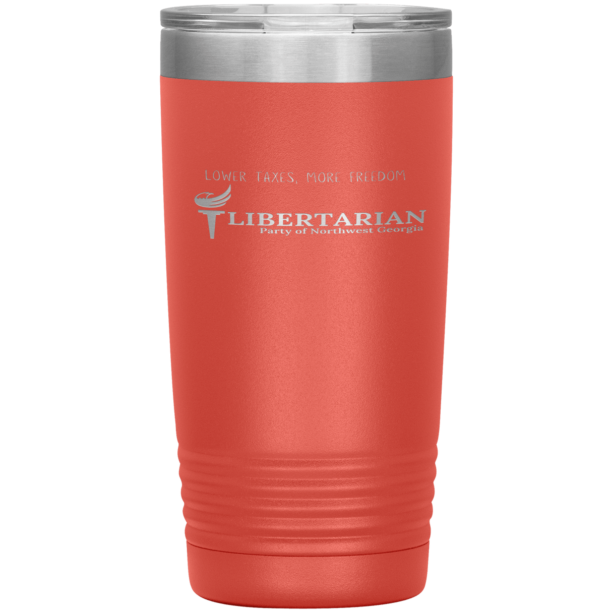 Libertarian Party of Northwest Georgia Tumbler 20oz by Proud Libertarian - Vysn