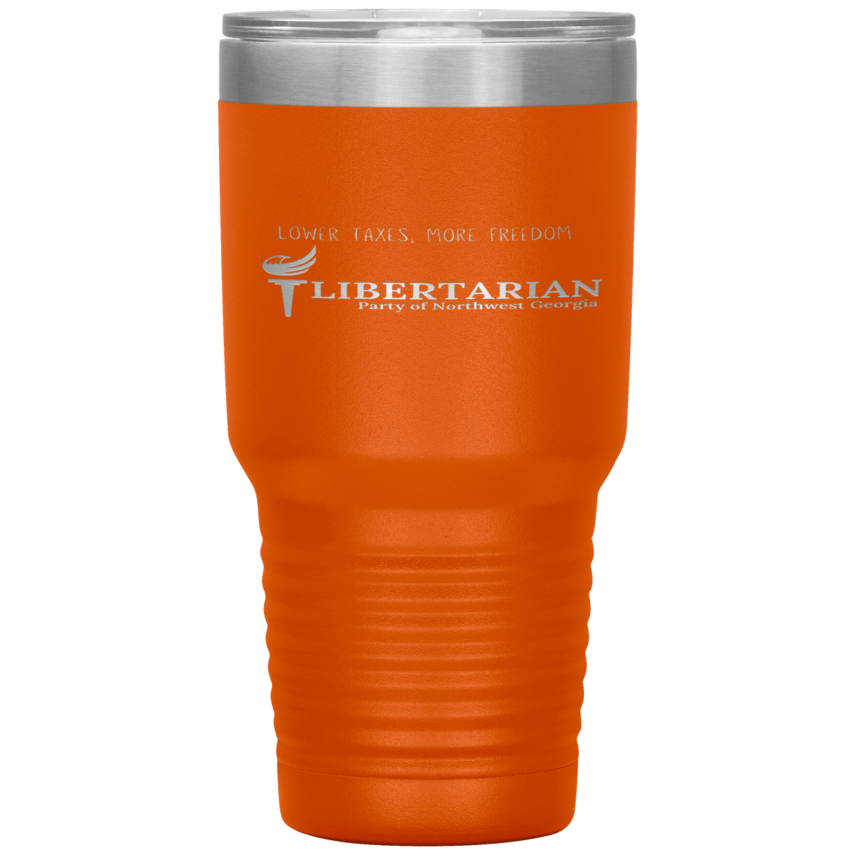 Libertarian Party of Northwest Georgia Tumbler 30oz by Proud Libertarian - Vysn