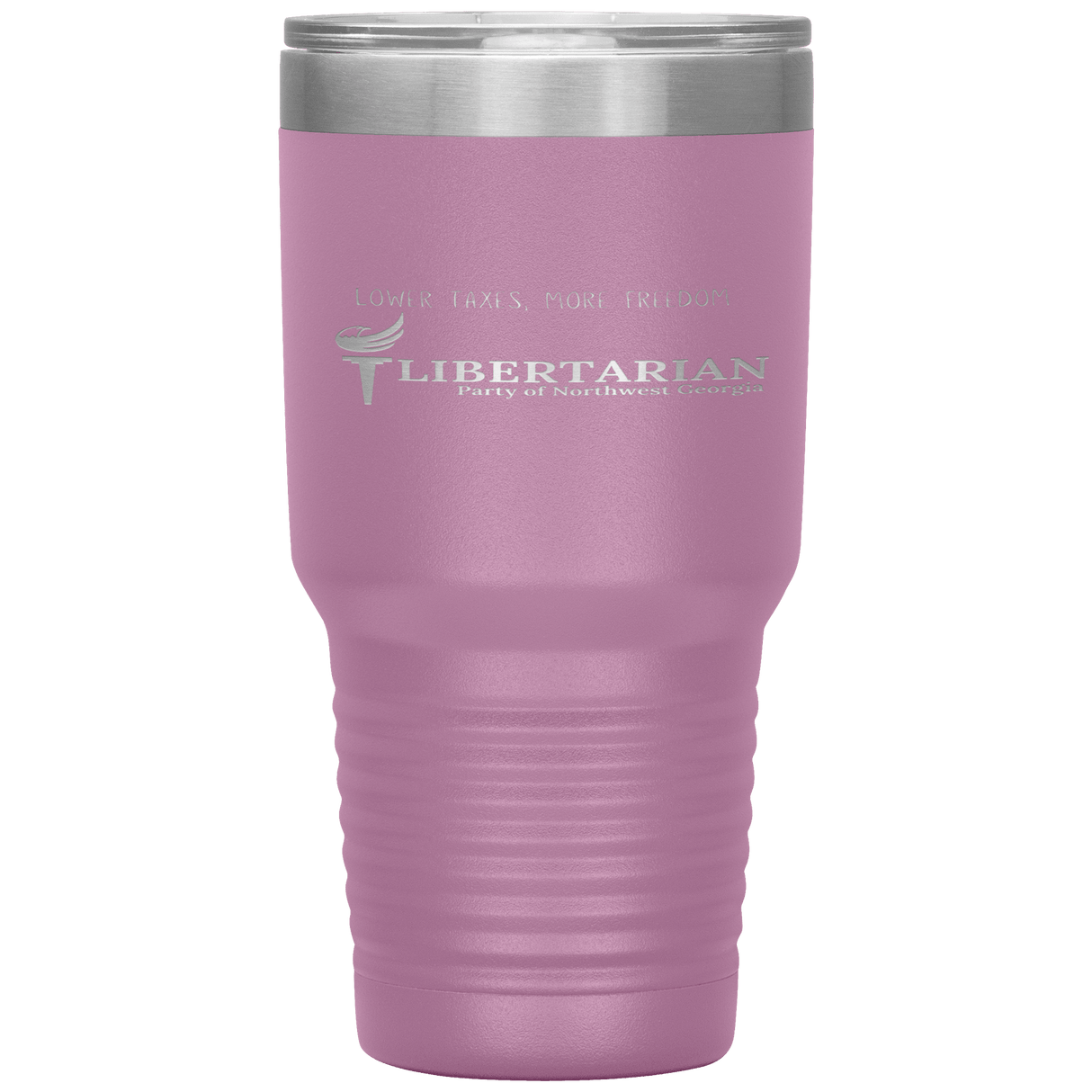 Libertarian Party of Northwest Georgia Tumbler 30oz by Proud Libertarian - Vysn