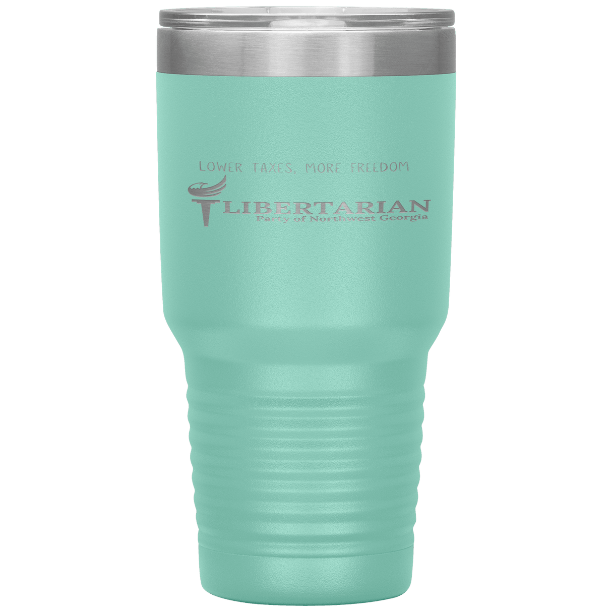 Libertarian Party of Northwest Georgia Tumbler 30oz by Proud Libertarian - Vysn