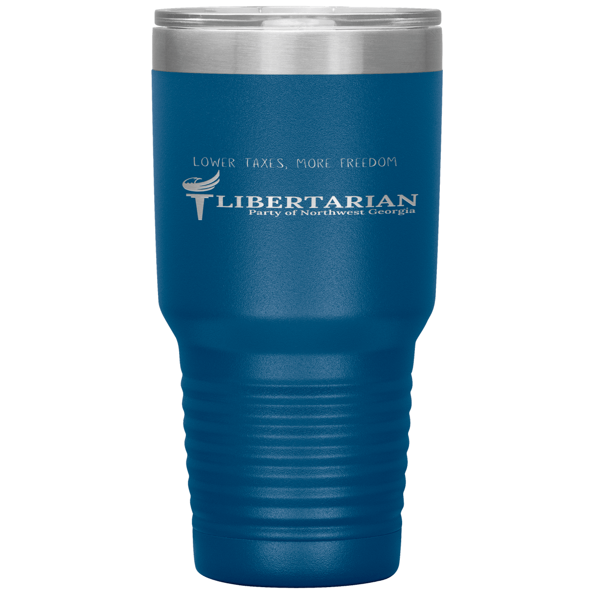 Libertarian Party of Northwest Georgia Tumbler 30oz by Proud Libertarian - Vysn