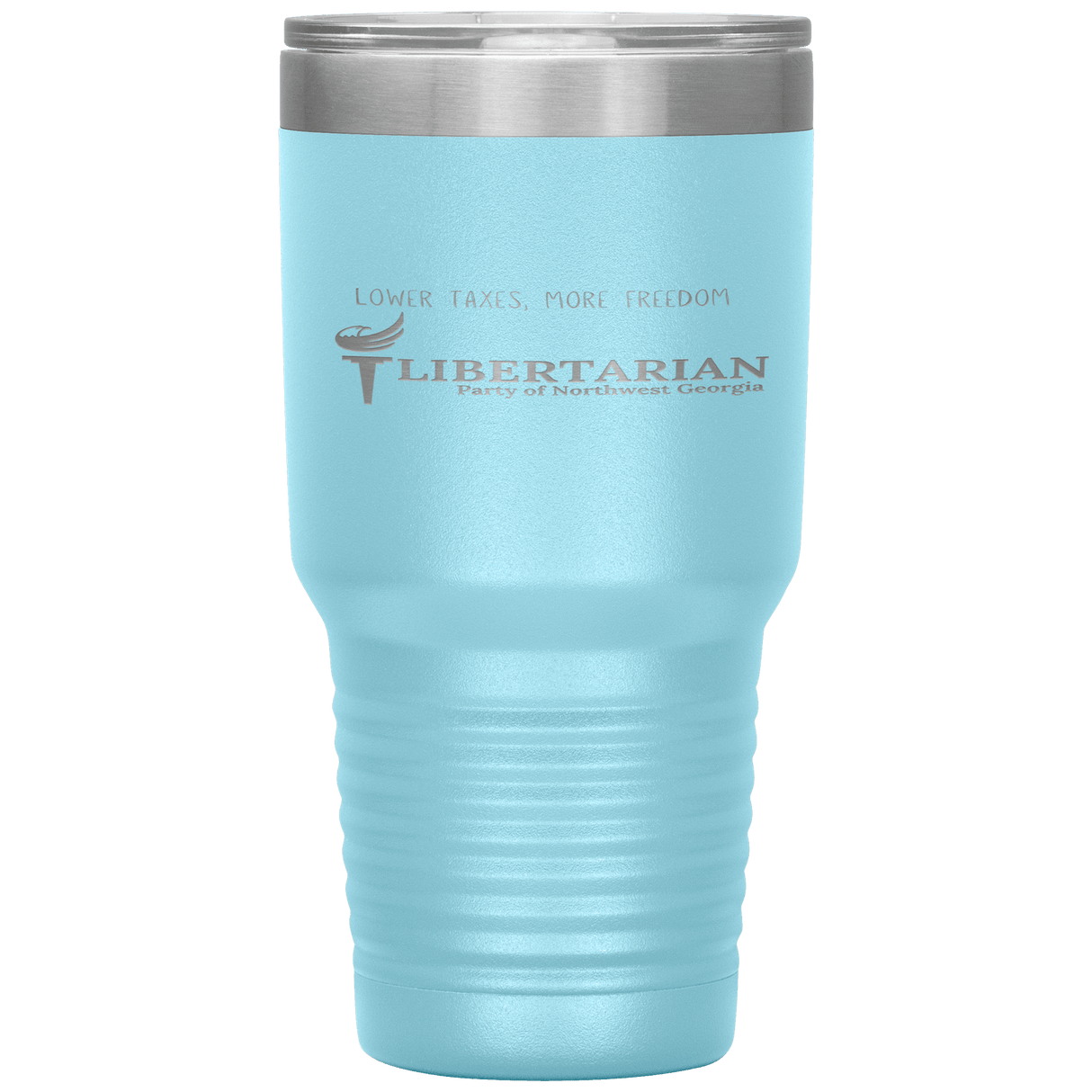 Libertarian Party of Northwest Georgia Tumbler 30oz by Proud Libertarian - Vysn