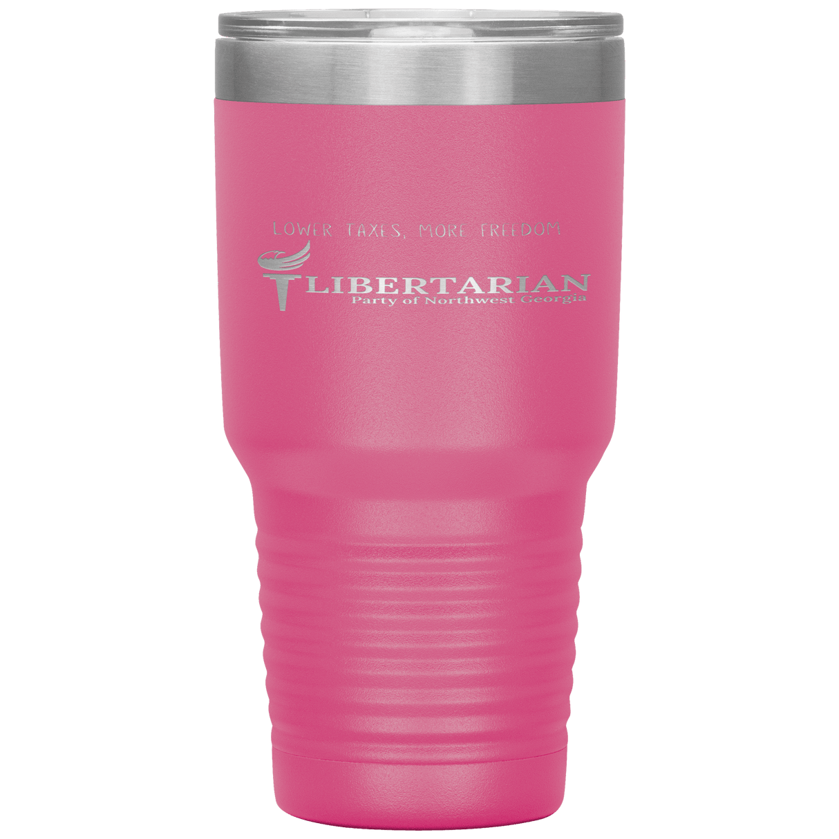 Libertarian Party of Northwest Georgia Tumbler 30oz by Proud Libertarian - Vysn