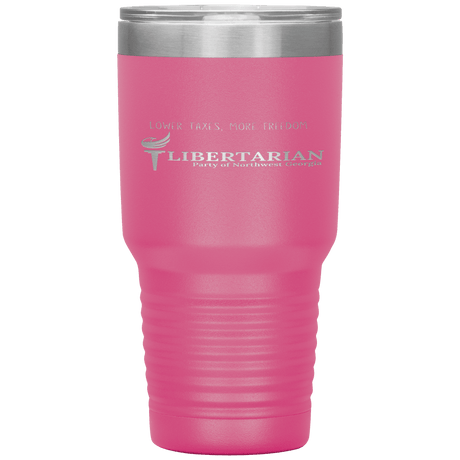 Libertarian Party of Northwest Georgia Tumbler 30oz by Proud Libertarian - Vysn