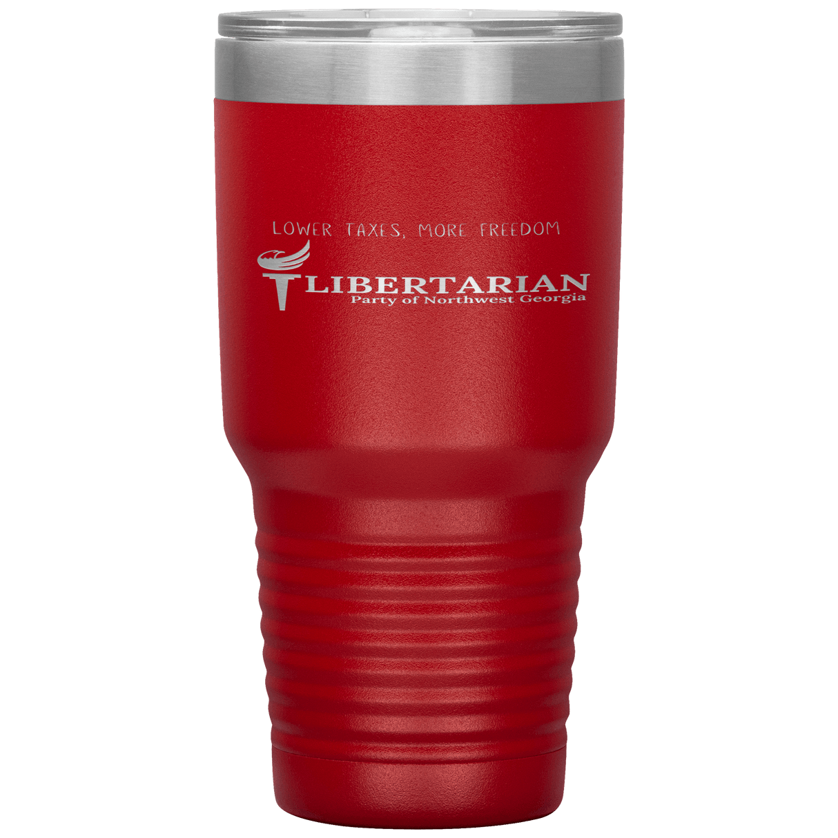 Libertarian Party of Northwest Georgia Tumbler 30oz by Proud Libertarian - Vysn