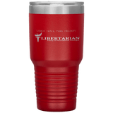 Libertarian Party of Northwest Georgia Tumbler 30oz by Proud Libertarian - Vysn