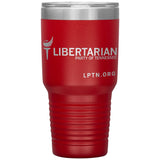 Libertarian Party of Tennessee 30oz Tumbler by Proud Libertarian - Vysn