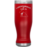 Libertarians of York PA Vaccuum Tumbler by Proud Libertarian - Vysn