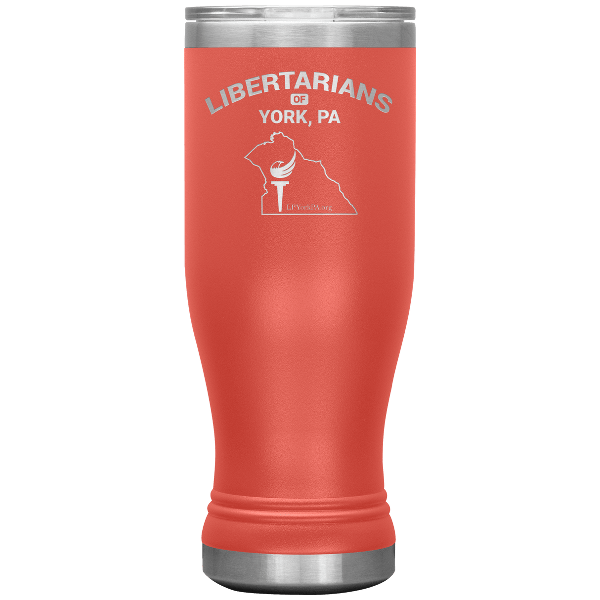 Libertarians of York PA Vaccuum Tumbler by Proud Libertarian - Vysn