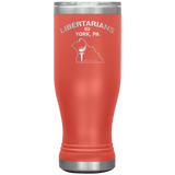 Libertarians of York PA Vaccuum Tumbler by Proud Libertarian - Vysn