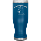 Libertarians of York PA Vaccuum Tumbler by Proud Libertarian - Vysn