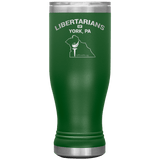 Libertarians of York PA Vaccuum Tumbler by Proud Libertarian - Vysn