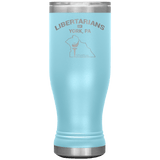 Libertarians of York PA Vaccuum Tumbler by Proud Libertarian - Vysn