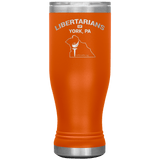 Libertarians of York PA Vaccuum Tumbler by Proud Libertarian - Vysn