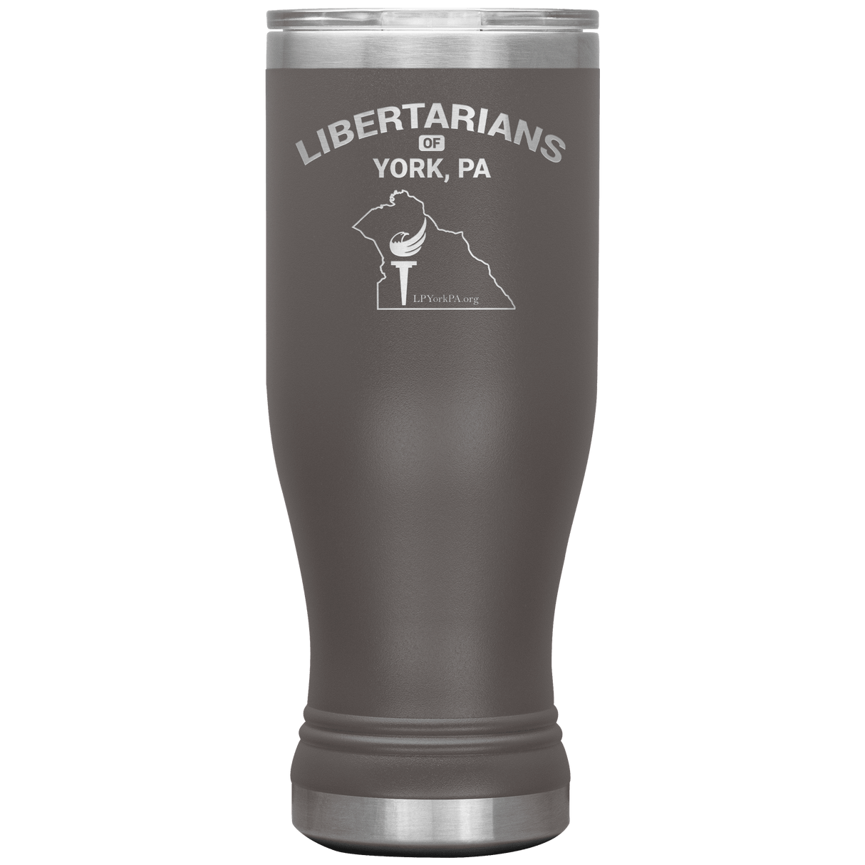 Libertarians of York PA Vaccuum Tumbler by Proud Libertarian - Vysn