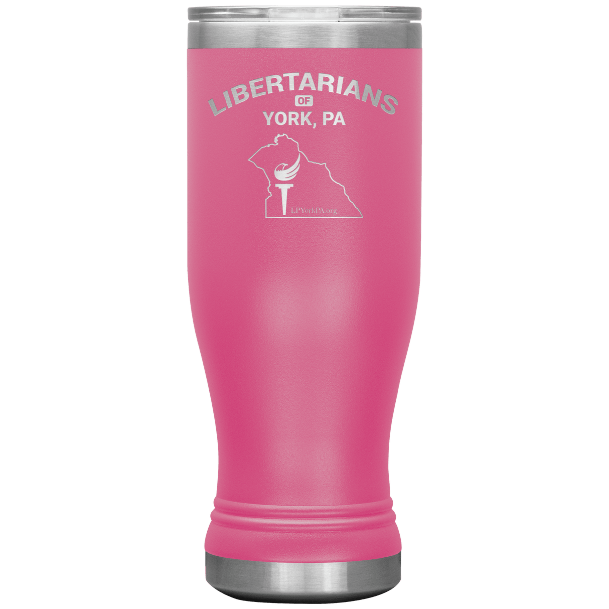 Libertarians of York PA Vaccuum Tumbler by Proud Libertarian - Vysn