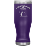 Libertarians of York PA Vaccuum Tumbler by Proud Libertarian - Vysn