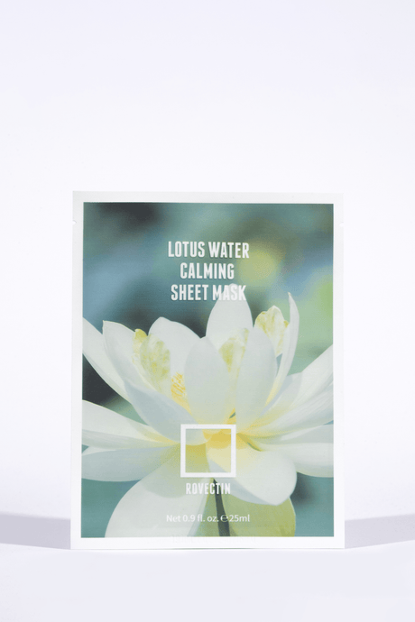 Lotus Water Calming Sheet Mask by Rovectin Skin Essentials - Vysn