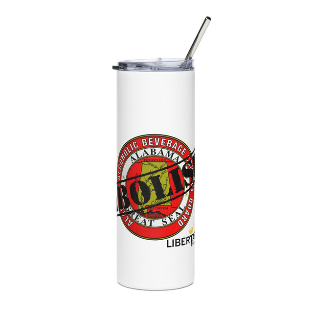 LP Alabama Abolish ABC Stainless steel tumbler by Proud Libertarian - Vysn