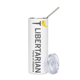 LP Alabama Stainless steel tumbler by Proud Libertarian - Vysn