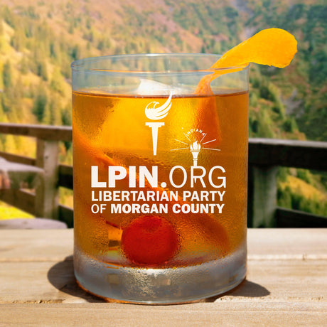 LP Indiana - Morgan County Whiskey Glass by Proud Libertarian - Vysn