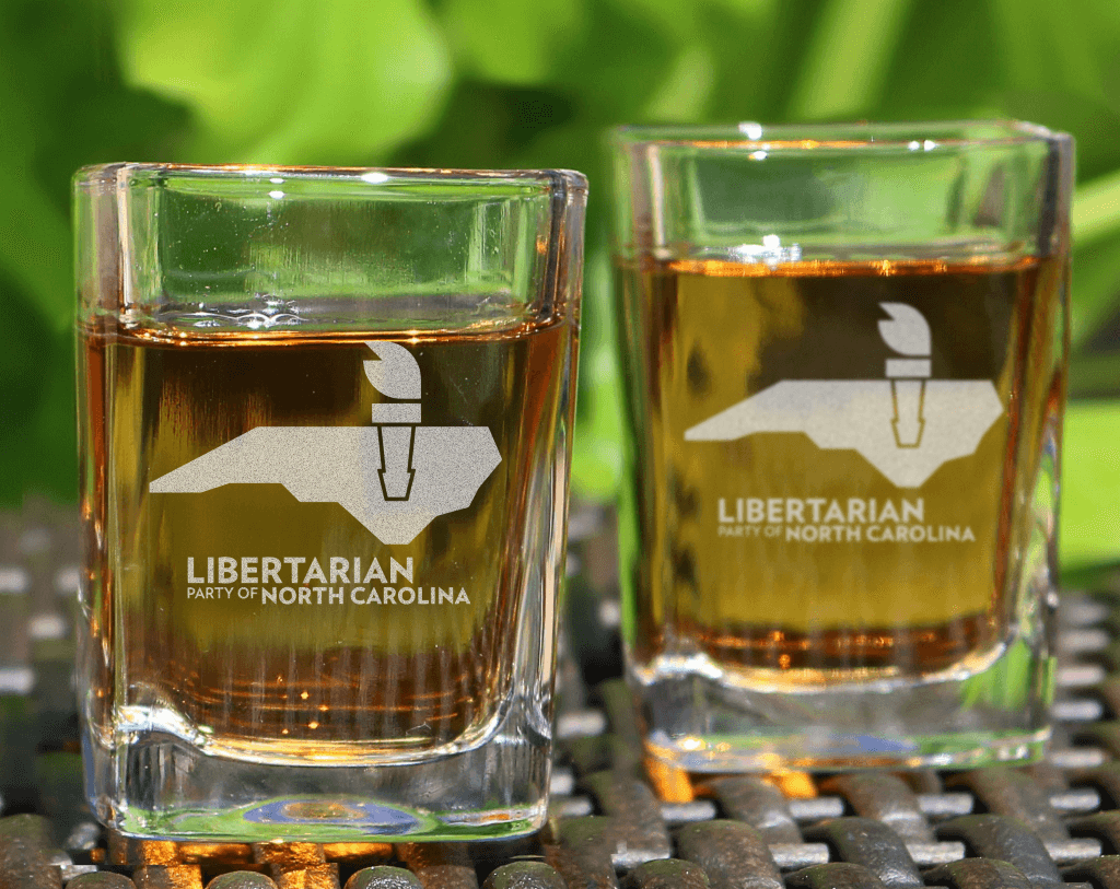 LPNC Shot Glass (6 pack) by Proud Libertarian - Vysn