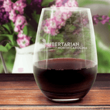 LPNC Stemless Wine Glass by Proud Libertarian - Vysn