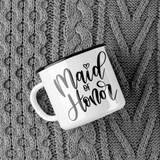 Maid Of Honor Bridal Mug by WinsterCreations™ Official Store - Vysn