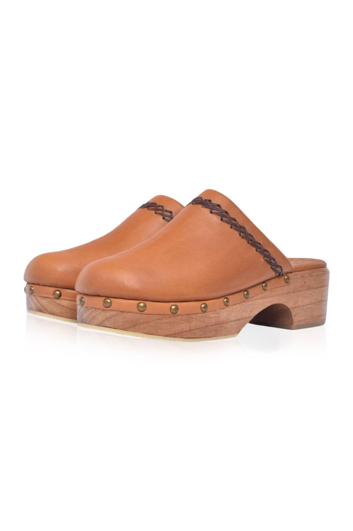 Malibu Leather Clogs by ELF - Vysn