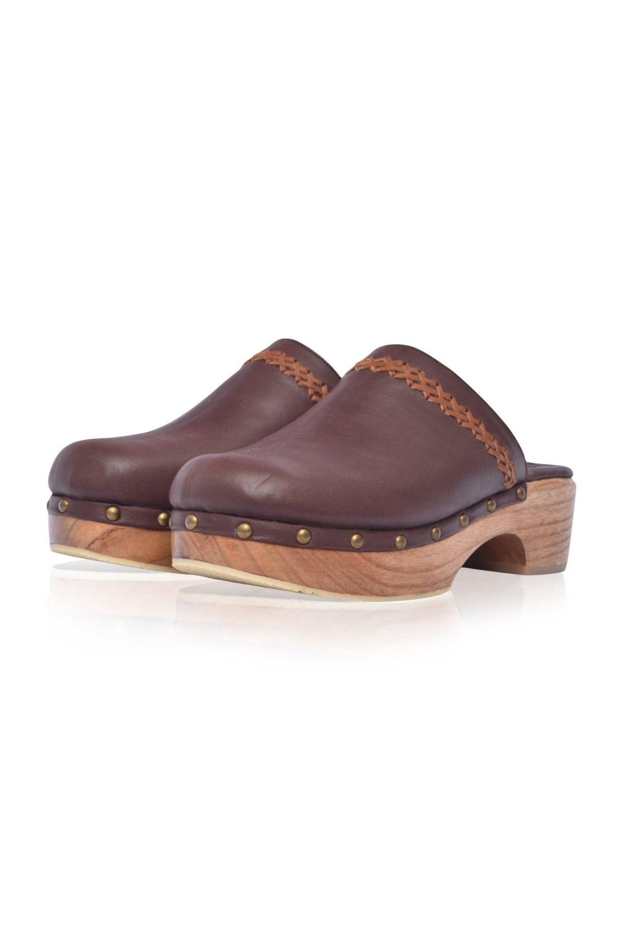 Malibu Leather Clogs by ELF - Vysn