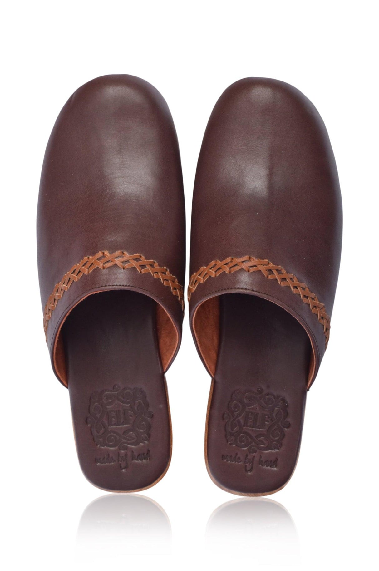 Malibu Leather Clogs by ELF - Vysn