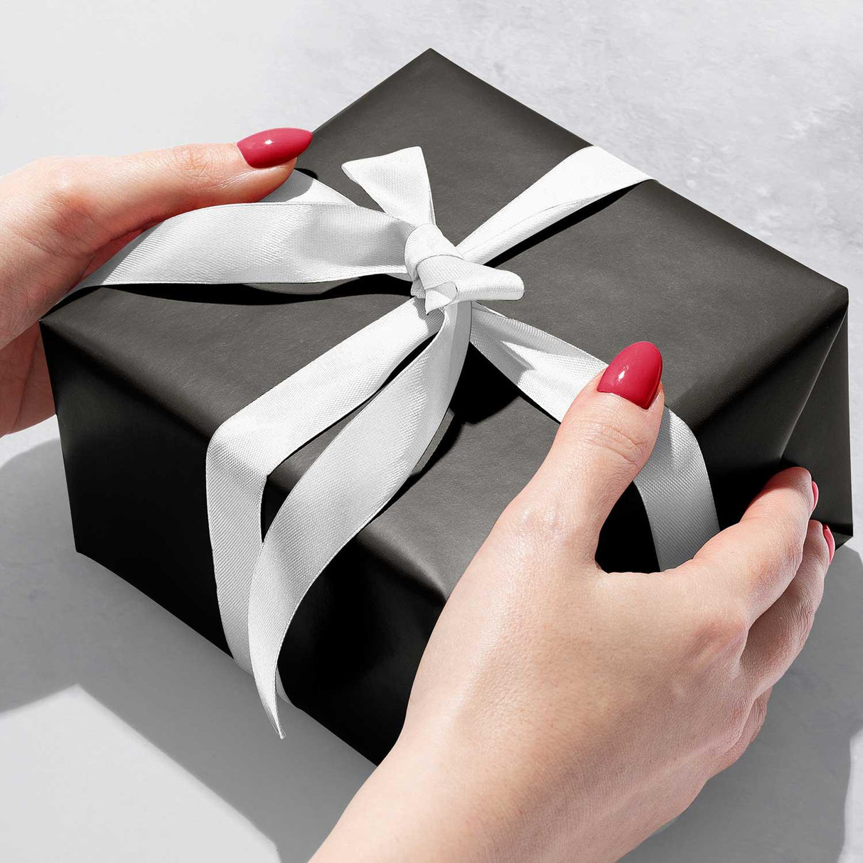 Matte Black Gift Wrap by Present Paper - Vysn