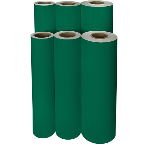 Matte Hunter Green Gift Wrap by Present Paper - Vysn