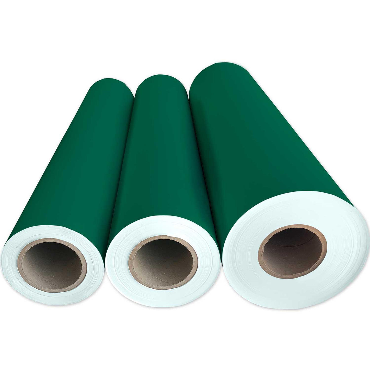 Matte Hunter Green Gift Wrap by Present Paper - Vysn