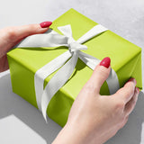 Matte Lime Green Gift Wrap by Present Paper - Vysn