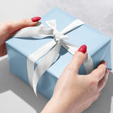 Matte Pastel Blue Gift Wrap by Present Paper - Vysn