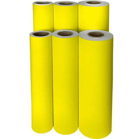 Matte Yellow Gift Wrap by Present Paper - Vysn