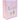 Medium Matte Pastel Pink Baby Gift Bags with Foil, It's a Girl by Present Paper - Vysn