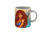 Melanin Mermaid Coffee Mugs by KoultureKanvas - Vysn