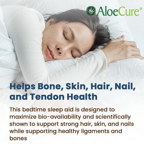 Melatonin + Collagen Sleep Support by AloeCure - Vysn