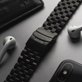 METAL Apple Watch Strap - Black Edition by Bullstrap - Vysn