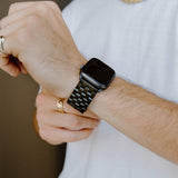 METAL Apple Watch Strap - Black Edition by Bullstrap - Vysn