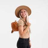 Mini Leather Backpack by Lifetime Leather Co - Vysn